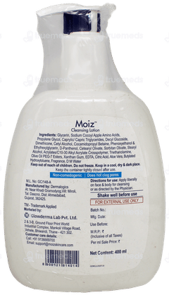 Moiz Cleansing Lotion 400Ml